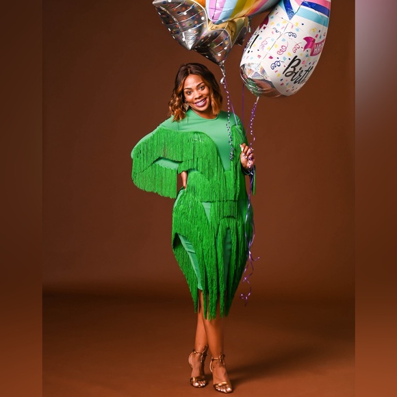 FRINGE BENEFITS DRESS - Picture 5 of 7